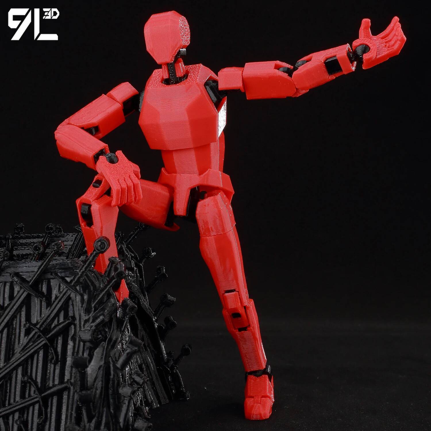 9L3D Printed Dummy13 Lucky13 T - огляд і ціна 3D Printing Joint