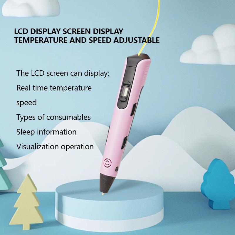 3D Printing Pen Kids with LCD  - огляд і ціна 3D Printing Filament