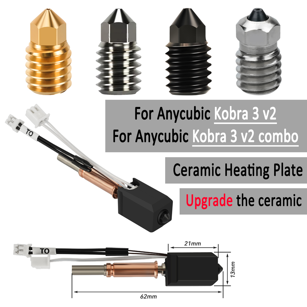 Upgraded Hotend for Anycubic K - огляд і ціна 3D Printing Bambu Lab