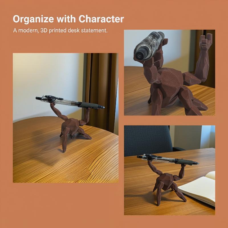 Rocky Pen Holder 3D Printed Pr - огляд і ціна 3D Printing Table