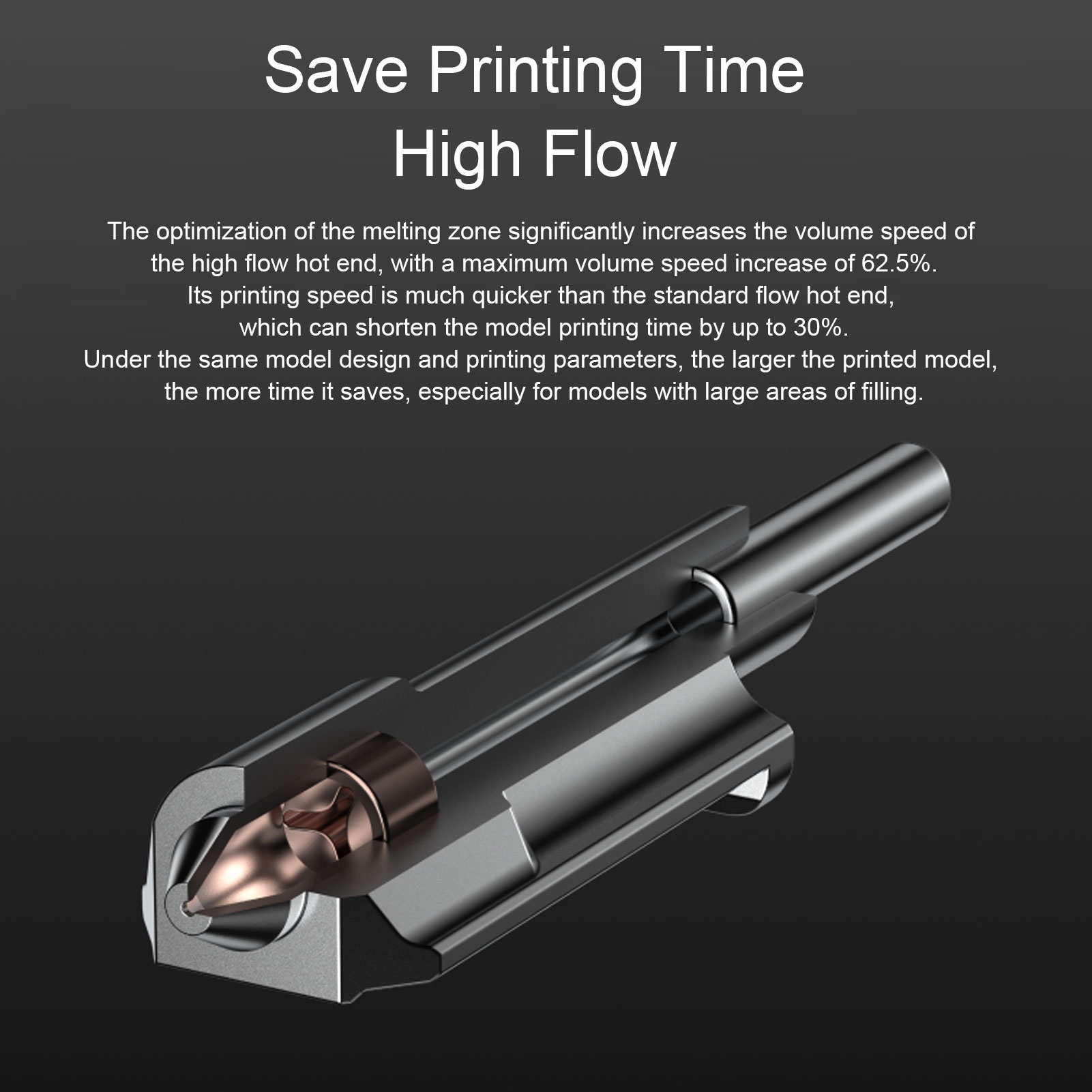 High Flow Hotend Replacement f - огляд і ціна 3D Printing Bambu Lab