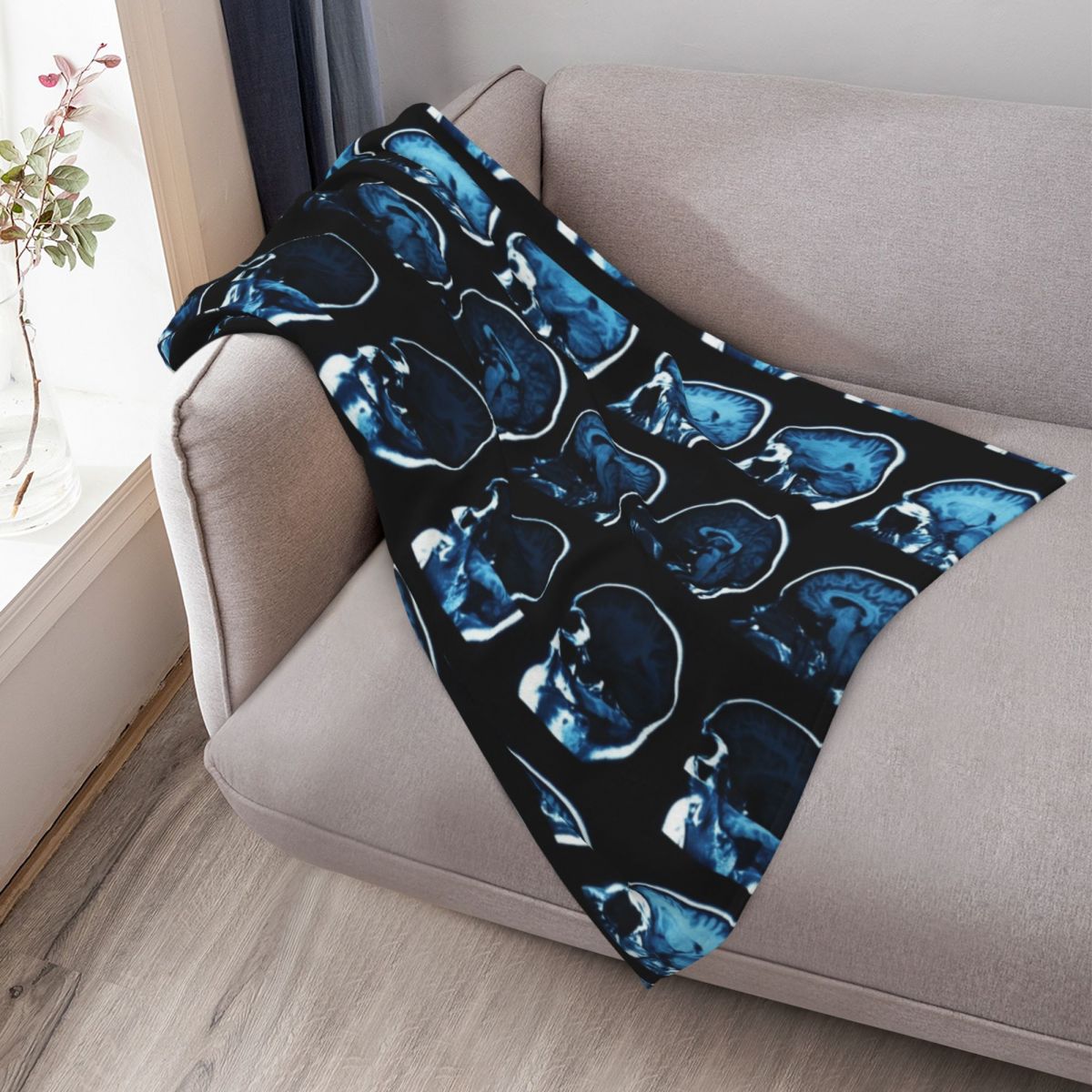 Brain MRI x-ray Throw Blanket  - огляд і ціна 3D Printing X Ray
