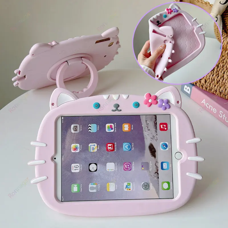 3D Cute Cat Case for iPad A16  - огляд і ціна 3D Printing Housing