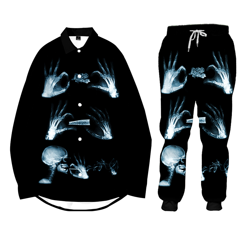 Hoodie pant Hip Hop Women/men  - огляд і ціна 3D Printing X Ray