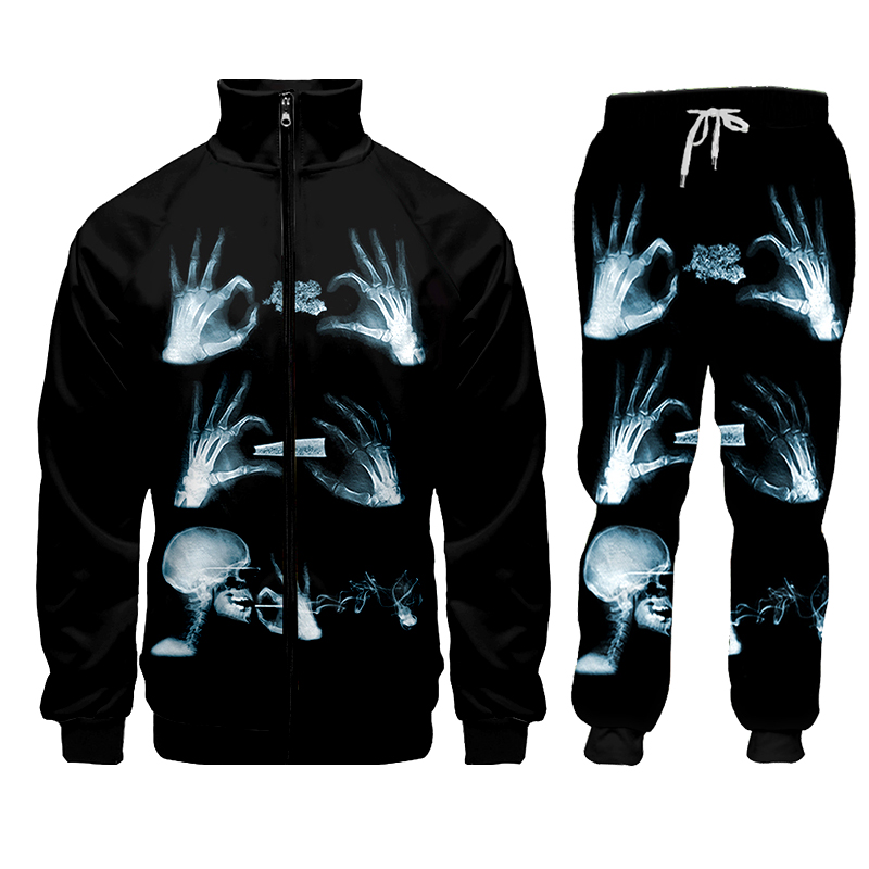 Hoodie pant Hip Hop Women/men  - огляд і ціна 3D Printing X Ray