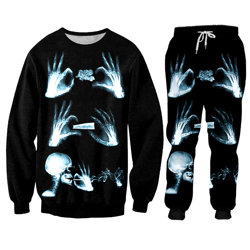 Hoodie pant Hip Hop Women/men  - огляд і ціна 3D Printing X Ray