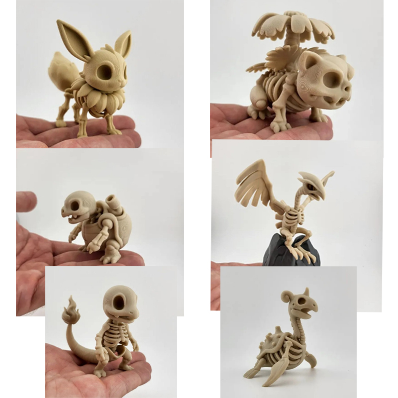 Pokémon Fossil Bone Model Eeve - огляд і ціна 3D Printing Mockup