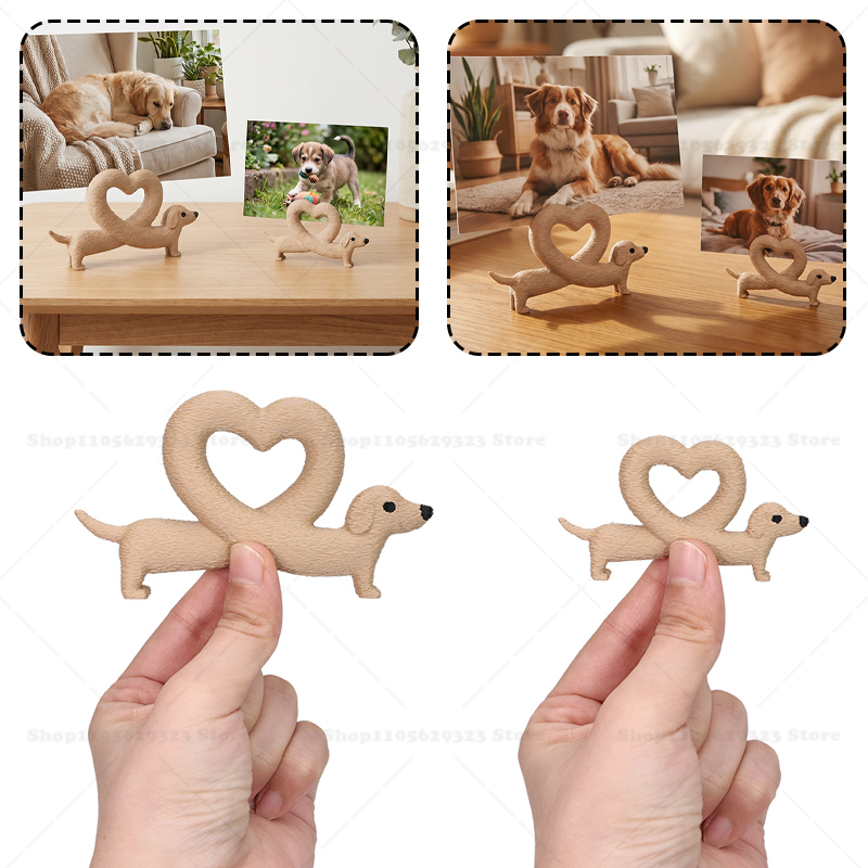 3D Printed Heart Dachshund Pho - огляд і ціна 3D Printing Table