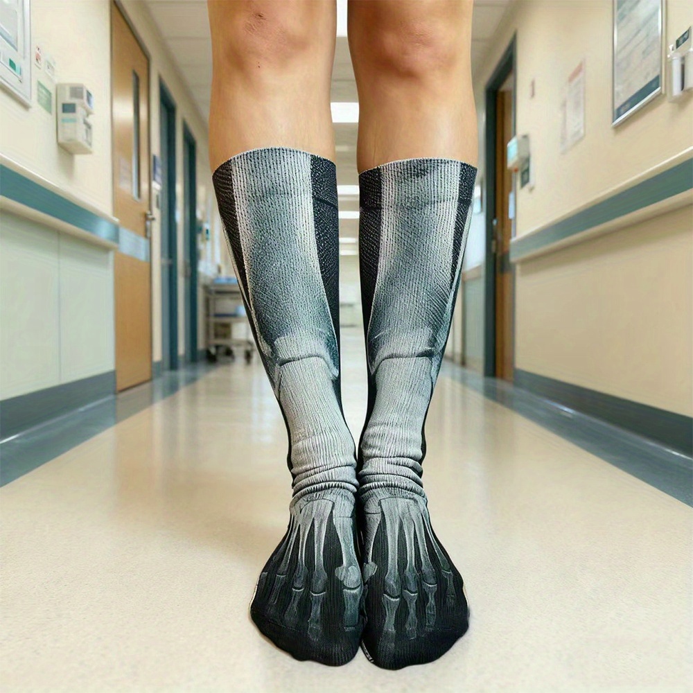 3D Skeleton X-Ray Crew Socks M - огляд і ціна 3D Printing X Ray