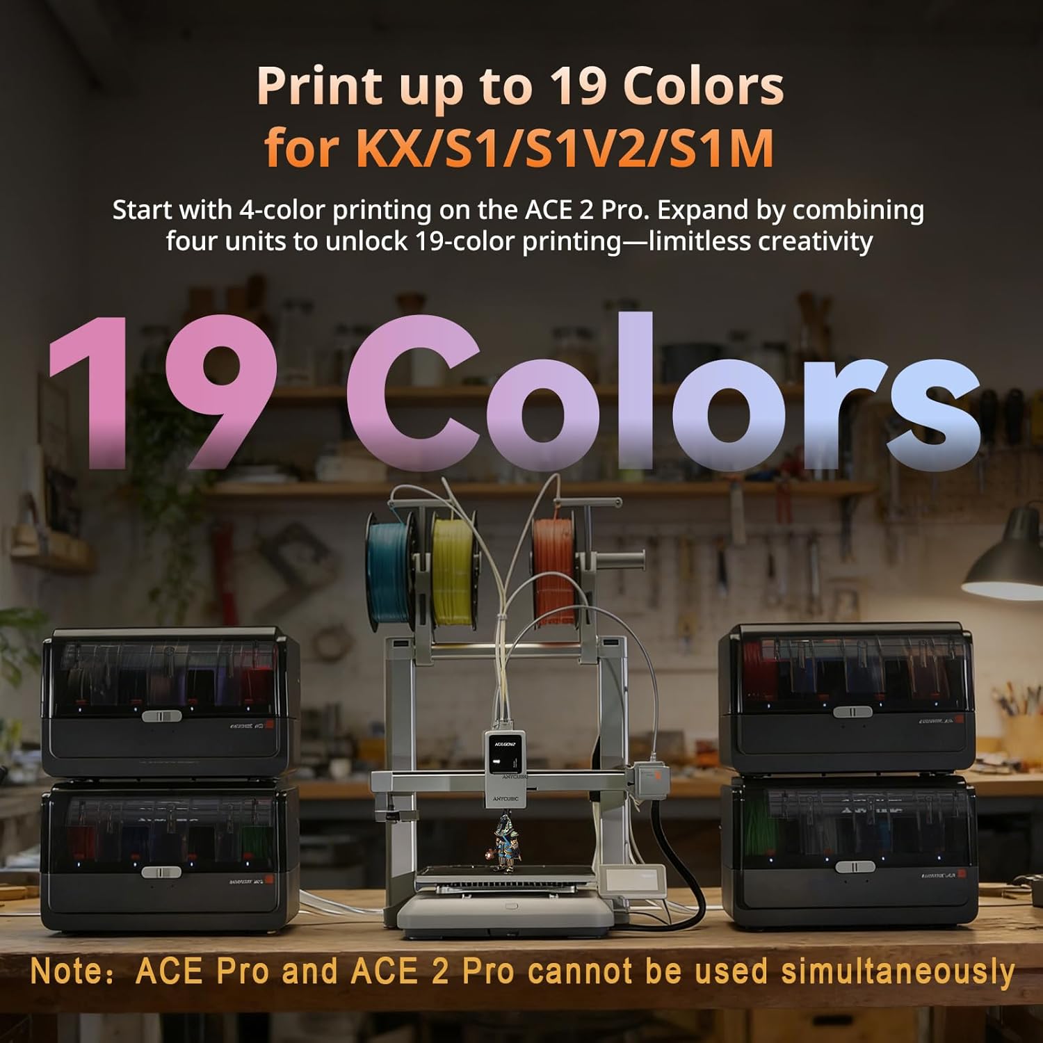 Anycubic ACE 2 Pro 3D Printer  - огляд і ціна 3D Printing Deck Box