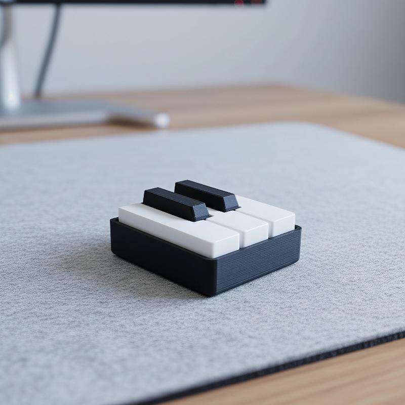 Press-Type 3D Printed PLA Pian - огляд і ціна 3D Printing Fidget Toys