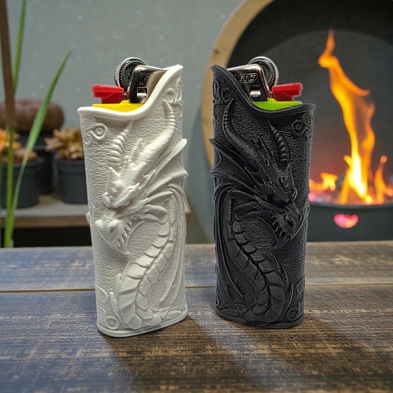 Gothic Embossed Dragon Lighter - огляд і ціна 3D Printing Housing