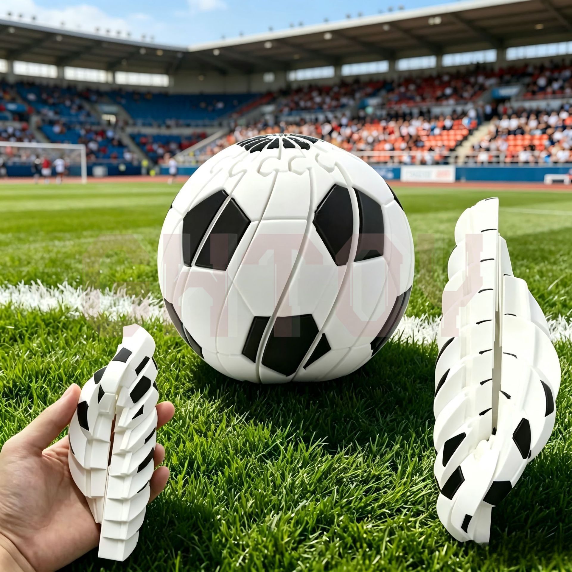 3D Printed Transforming Soccer - огляд і ціна 3D Printing Fidget Toys