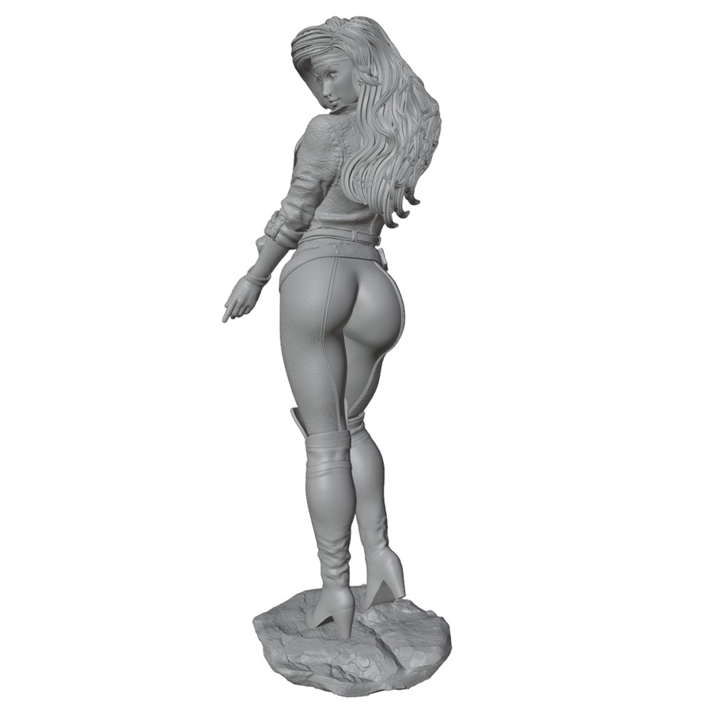 1/24 Realistic Fashionable Fem - огляд і ціна 3D Printing Mockup