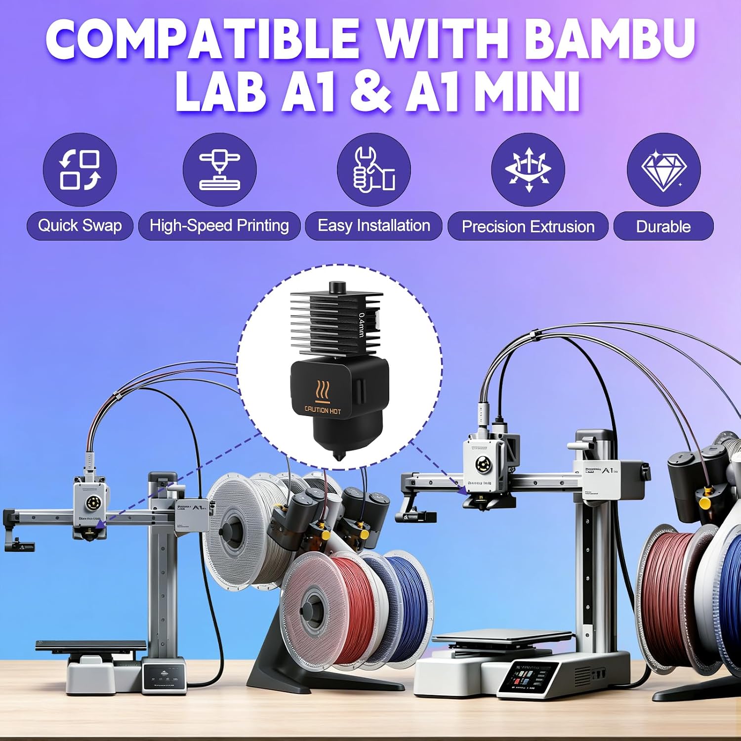 3D Printing Accessories A1/A1  - огляд і ціна 3D Printing Stainless Steel