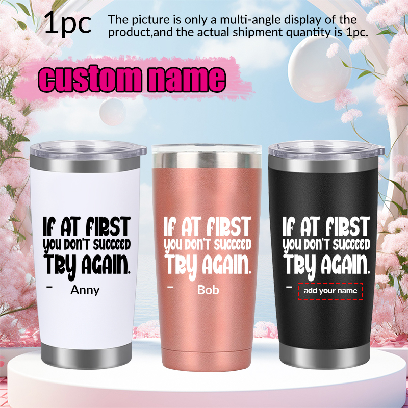 1pc Customized Name 20oz Car C - огляд і ціна 3D Printing Stainless Steel