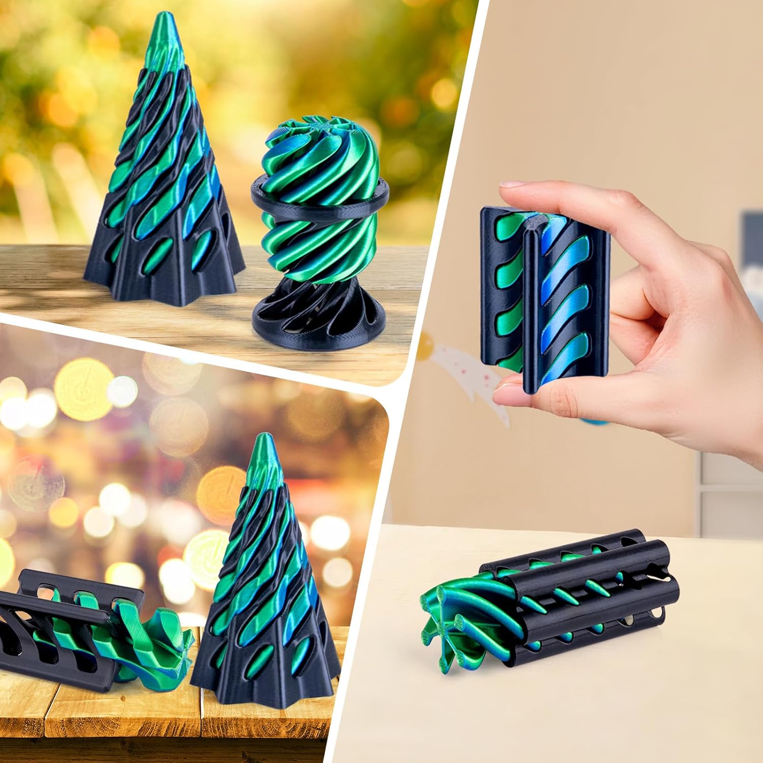 4 Pack 3D Printed Impossible C - огляд і ціна 3D Printing Table