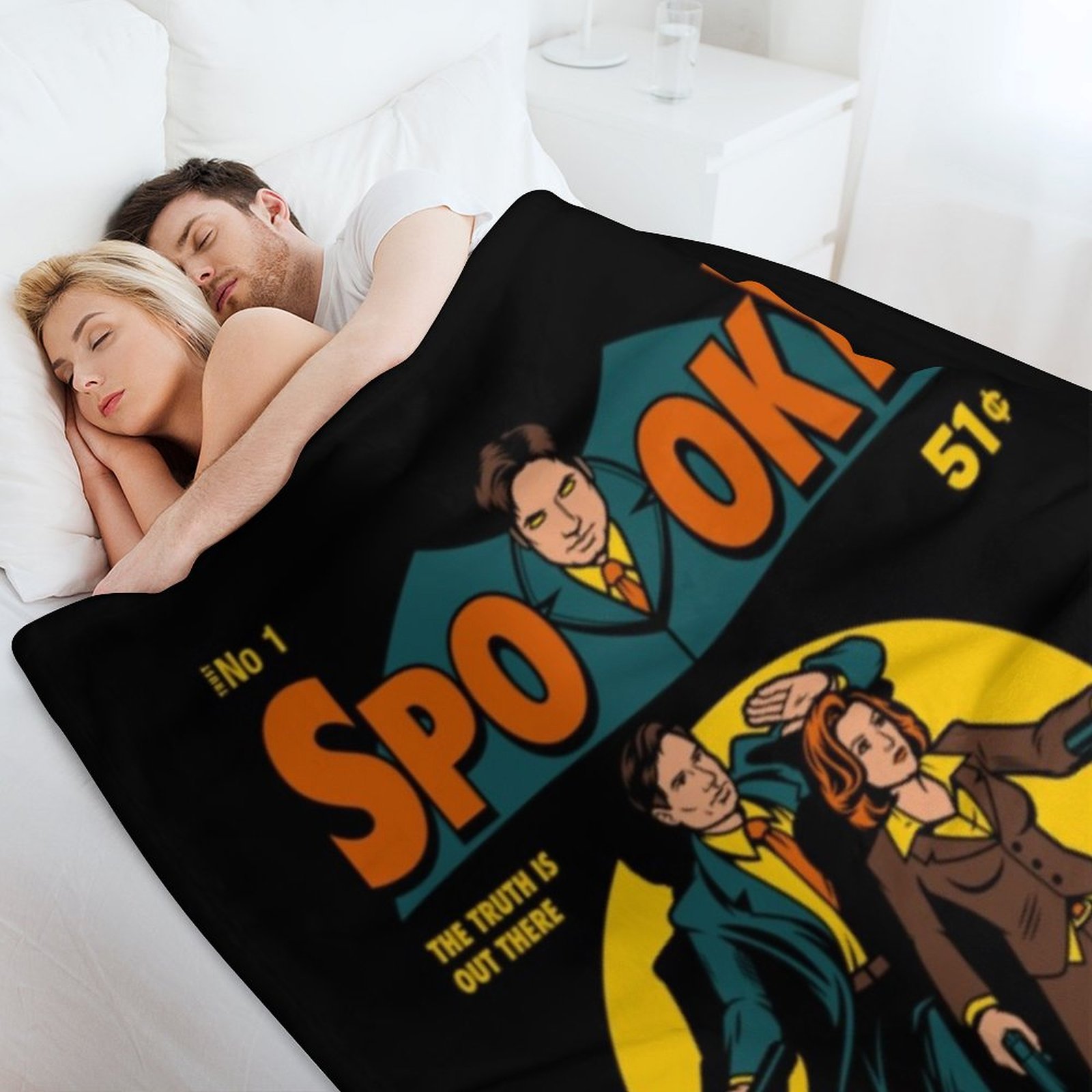 X Files, Spooky Comic Throw Bl - огляд і ціна 3D Printing File