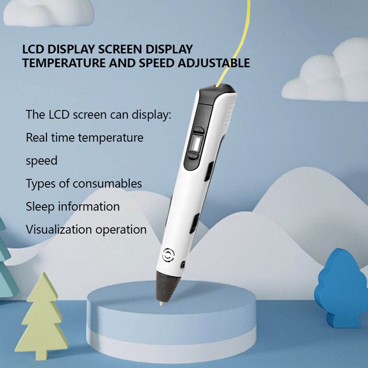 Upgraded 3D Printing Pen 9 Met - огляд і ціна 3D Printing Filament