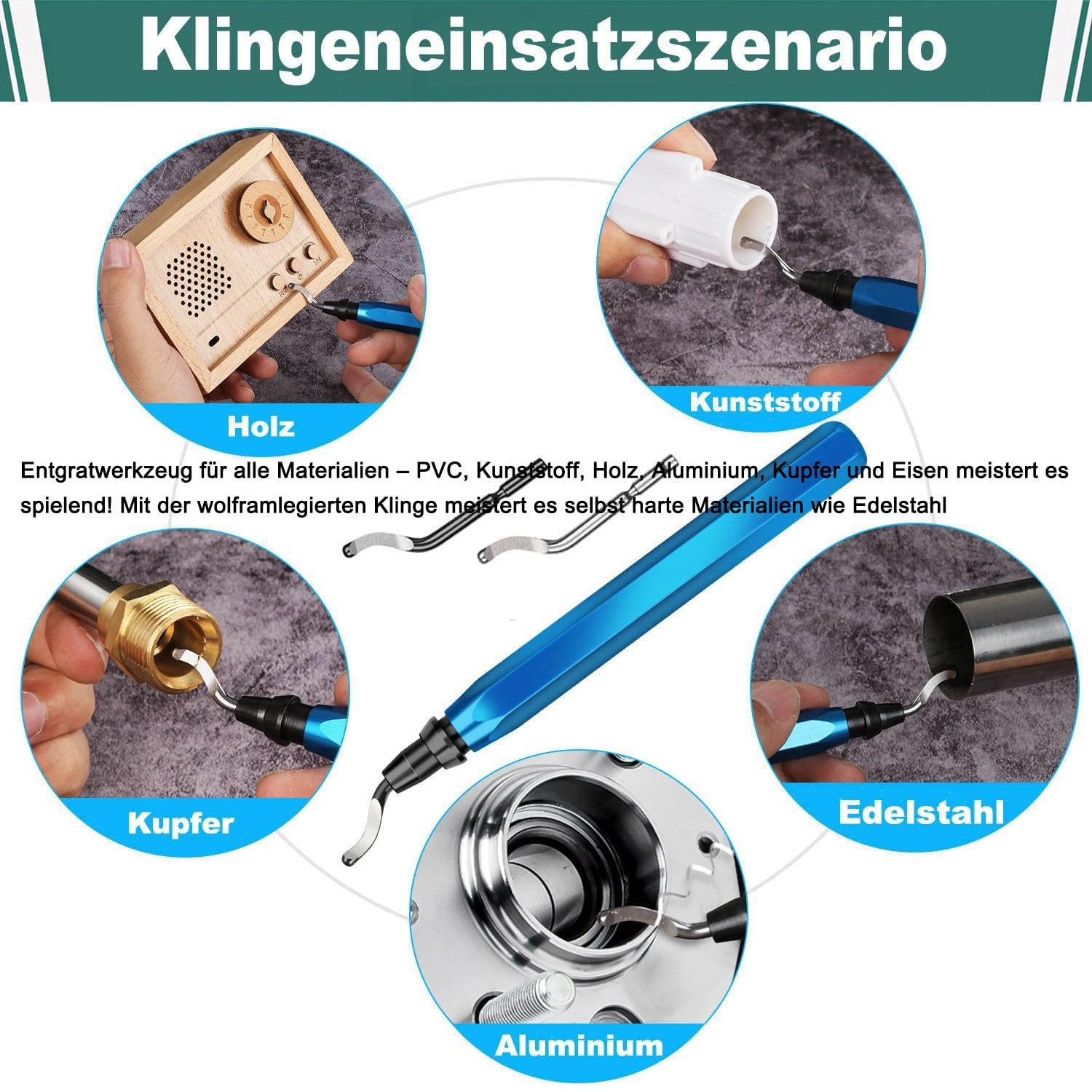 3D Printing Deburring Tool Set - огляд і ціна 3D Printing File