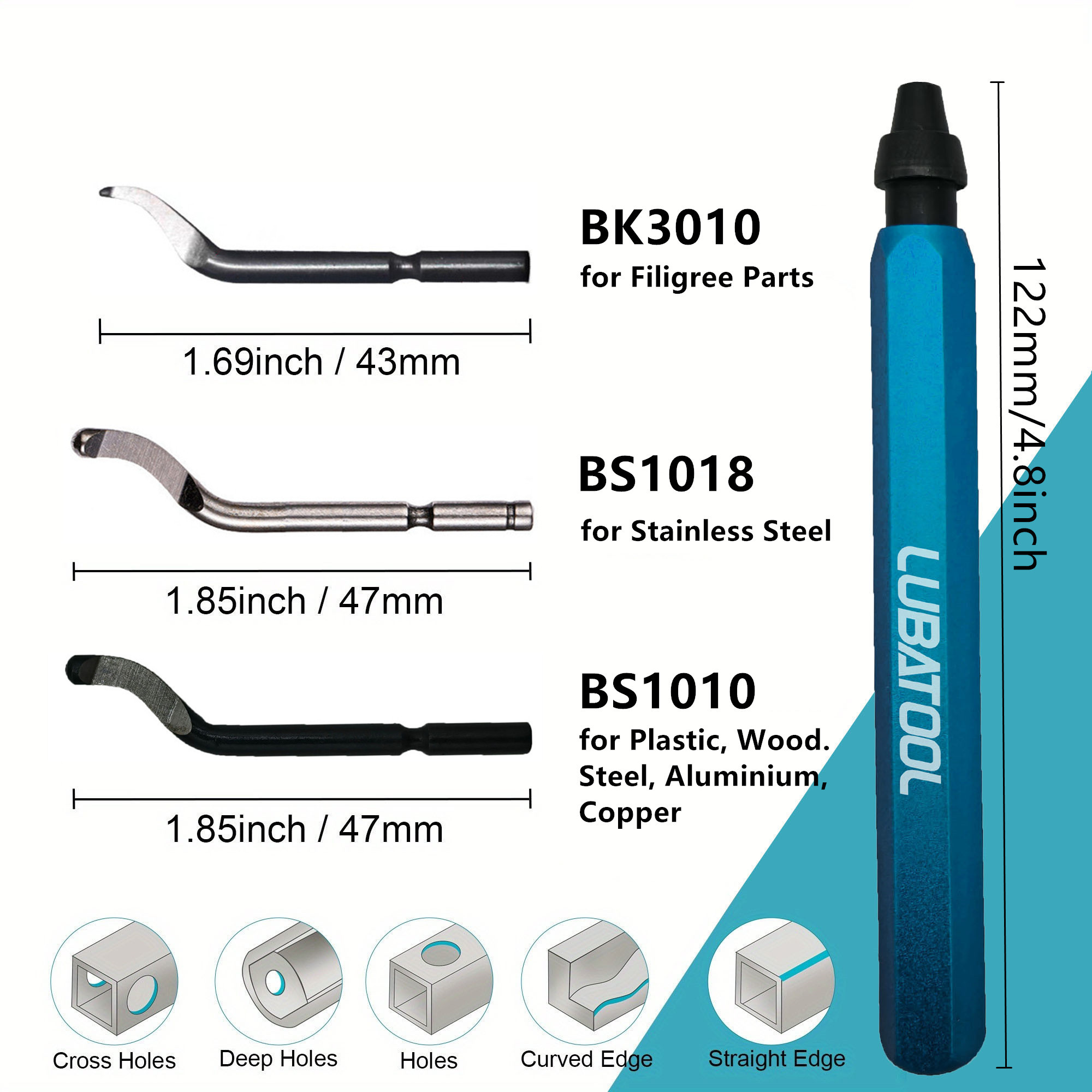 LUBATOOL Deburring Tool with 1 - огляд і ціна 3D Printing File