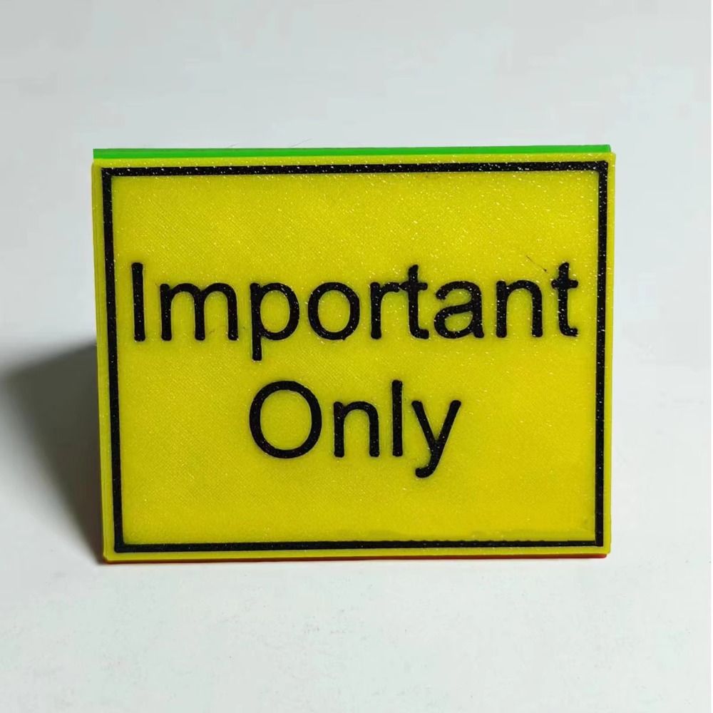 3-Sided Do Not Disturb Table S - огляд і ціна 3D Printing Table