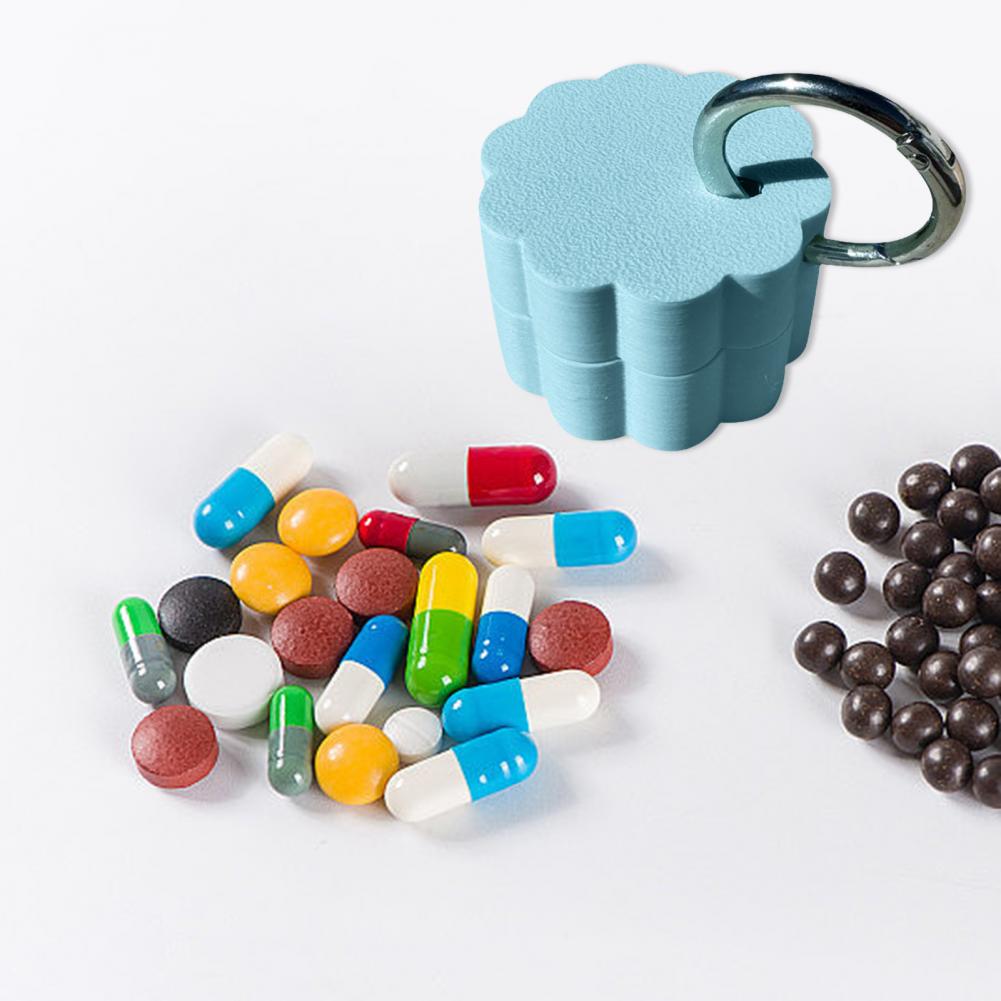 Keychain Pill Box Waterproof C - огляд і ціна 3D Printing Stainless Steel