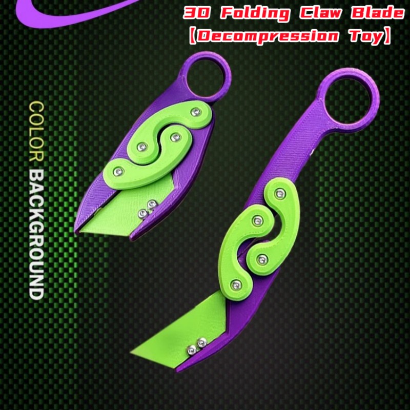New Knife Fidget Toy 3D Printi - огляд і ціна 3D Printing File