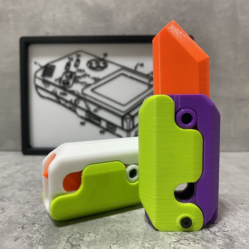 New Knife Fidget Toy 3D Printi - огляд і ціна 3D Printing File
