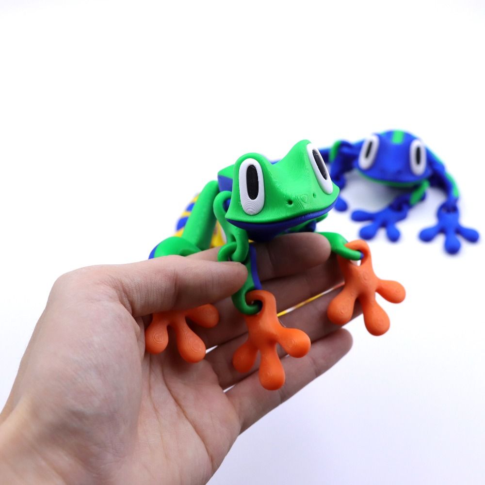 Movable Joints 3D Printed Frog - огляд і ціна 3D Printing Joint