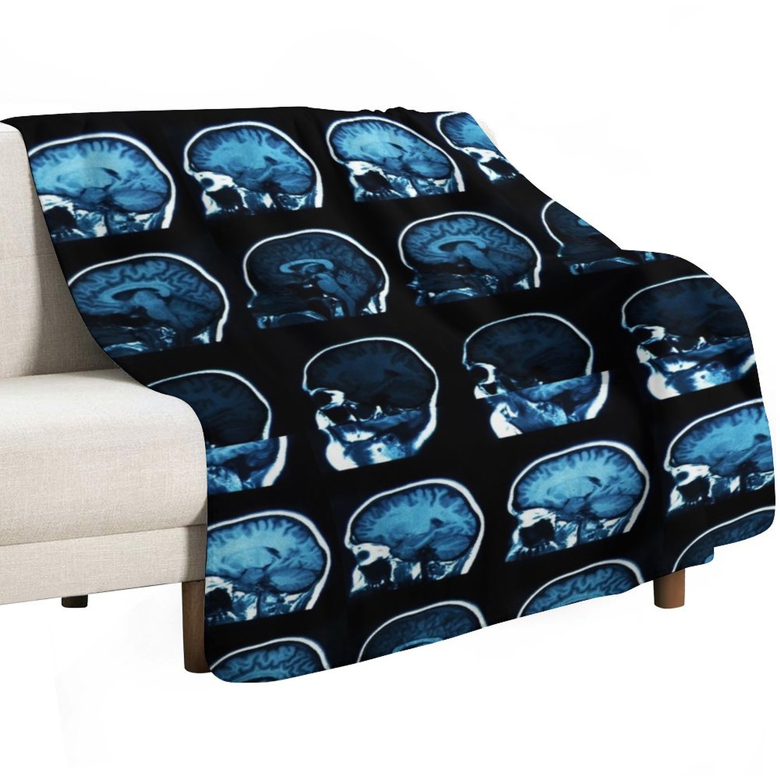 Brain MRI x-ray Throw Blanket  - огляд і ціна 3D Printing X Ray