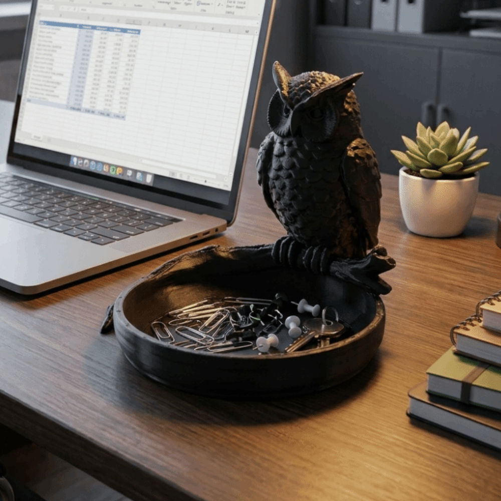 3D Printed Owl Storage Tray Ca - огляд і ціна 3D Print Isopropyl Alcohol