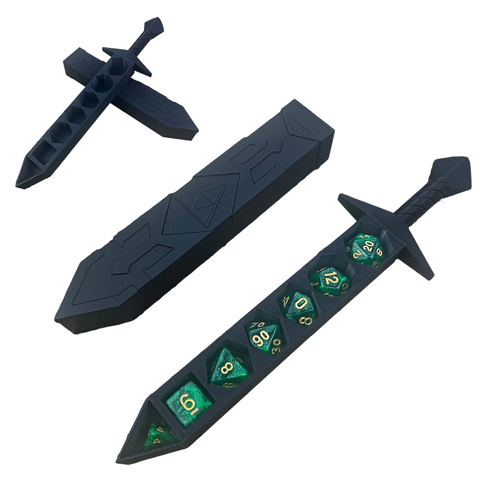 3D Printed Sword Dice Case DnD - огляд і ціна 3D Printing Housing