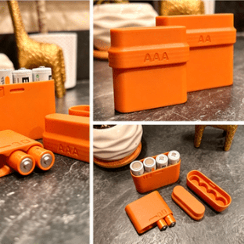 2Pcs Combo 4-Slot AA AAA Batte - огляд і ціна 3D Printing Housing